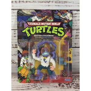 Vintage TMNT Baxter Stockman Playmate Toys 1988 MOC UNPUNCHED